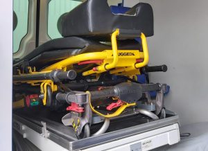 Liegendtransport Mainz-Kastel