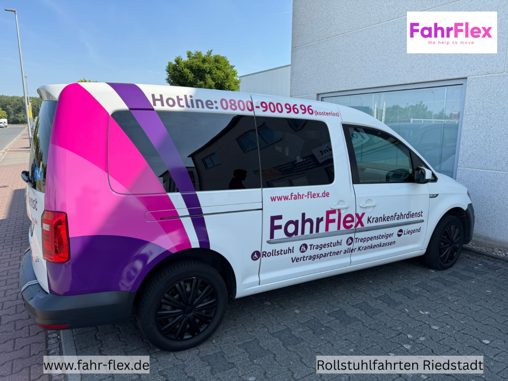 Rollstuhlfahrten Riedstadt – FahrFlex Krankentransport mit sicherer Krankenbeförderung