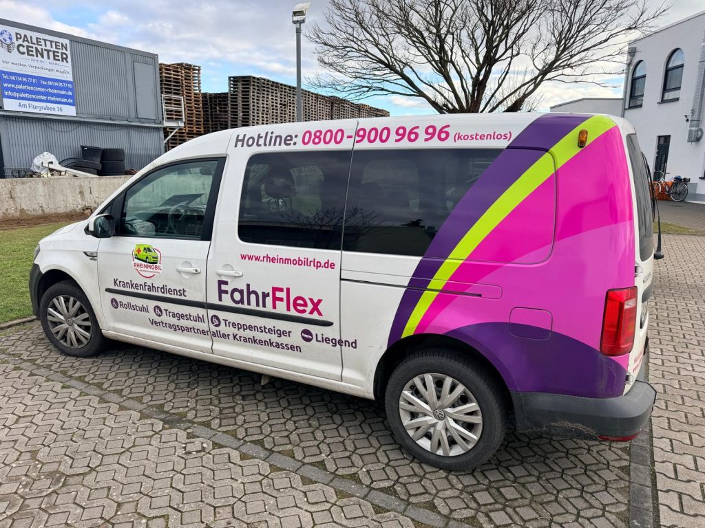 FahrFlex Krankentransport – Krankenfahrdienst Trebur-Geinsheim mit modernen Fahrzeugen für Krankenfahrten, Rollstuhlfahrten und Dialysefahrten